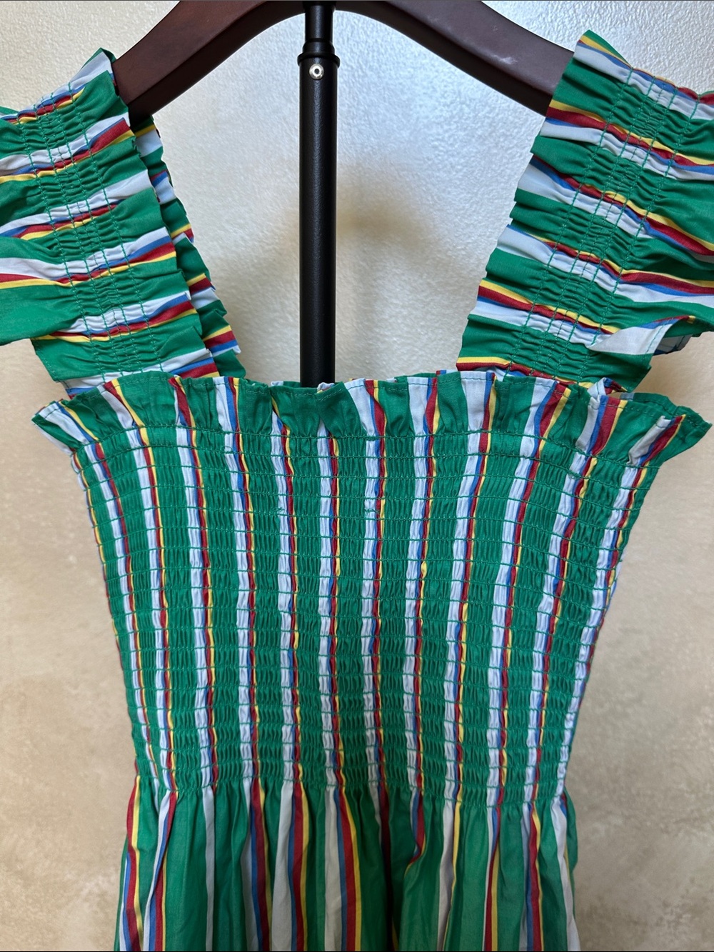 Hill House Home Ellie Nap Dress in Sunset Stripe sz xxs - Picture 11 of 12